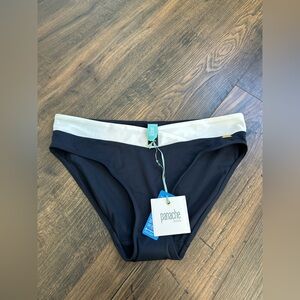 Panache Women’s Catarina Classic Swim Bottom Midnight White NWT Size Medium